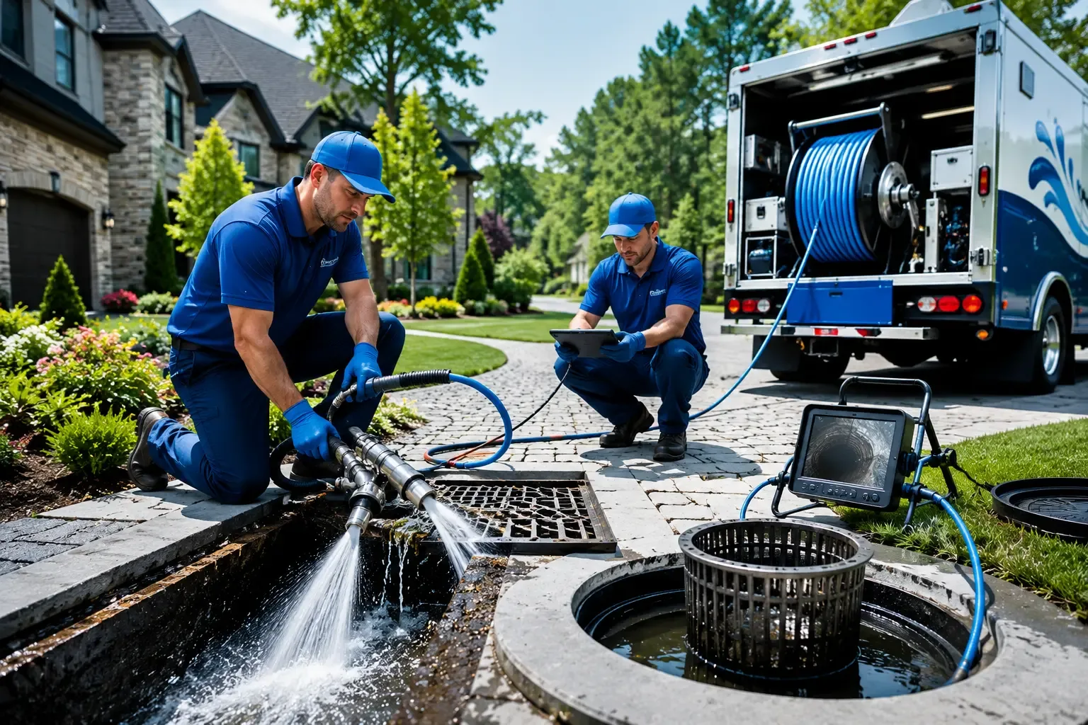 Local outdoor drain cleaning professionals in Portage, MI