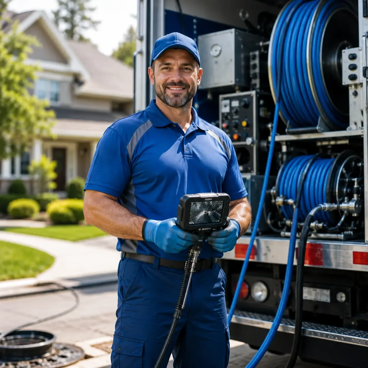 Local outdoor drain cleaning specialists in Portage, MI